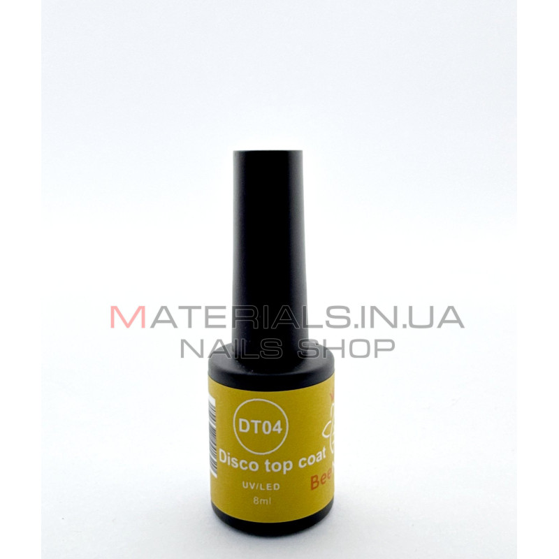Disco Top Coat Bee Nails, DT04, 8 мл