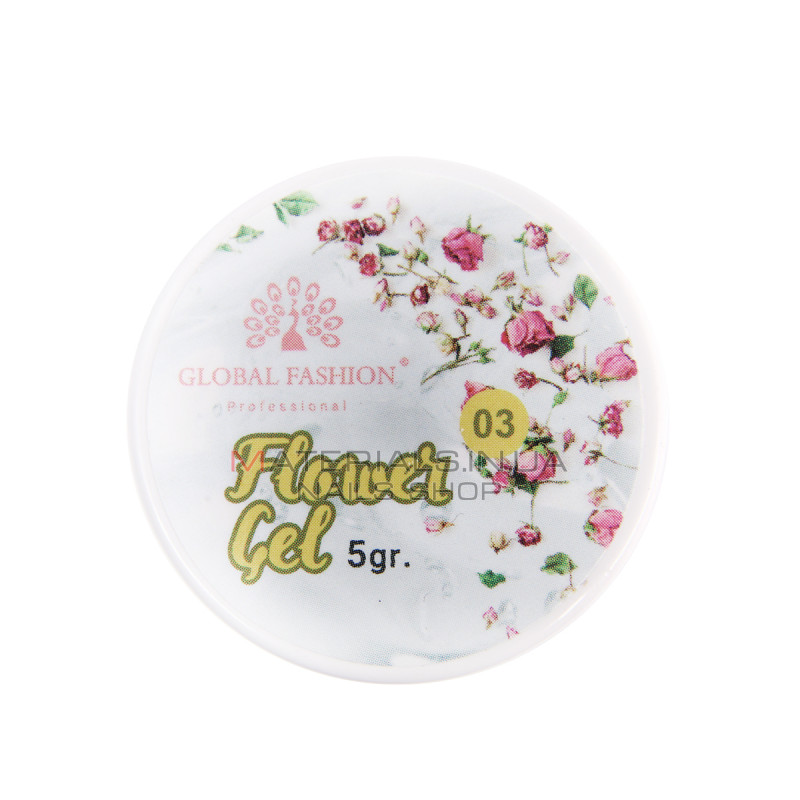 Гель із сухоцвітами 5 гр, Flower Gel 03 Гель із сухоцвітами 5 гр, Flower Gel 03