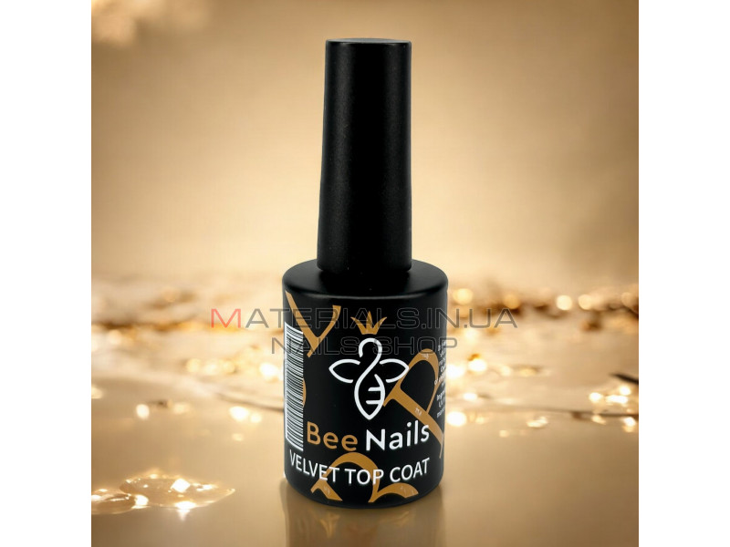 Velvet top coat, Bee Nails, 15мл