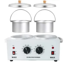 Банковий воскоплав подвійний Double Wax Warmer, для розігріву воску