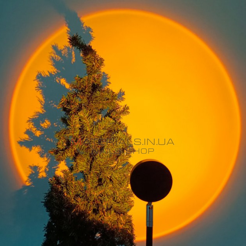 Настольная лампа с эффектом заката солнца Sunset Lamp Настольная лампа с эффектом заката солнца Sunset Lamp