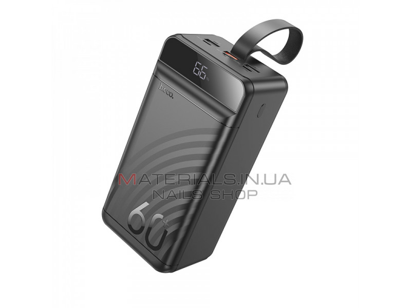 Power Bank 60000 mAh | 22.5W+PD20W — Hoco J123C — Black