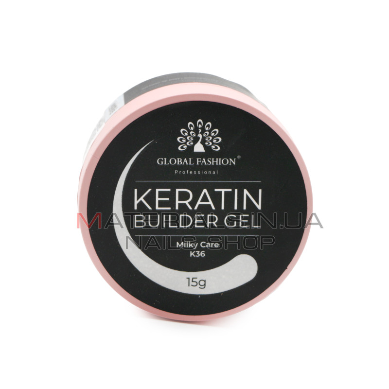 KERATIN BUILDER GEL, Global Fashion, 15 g, K36