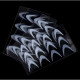 Nail Molds 12шт. (різні розміри) - Силіконові молди для дизайну нігтів та французького манікюру Дизайнер