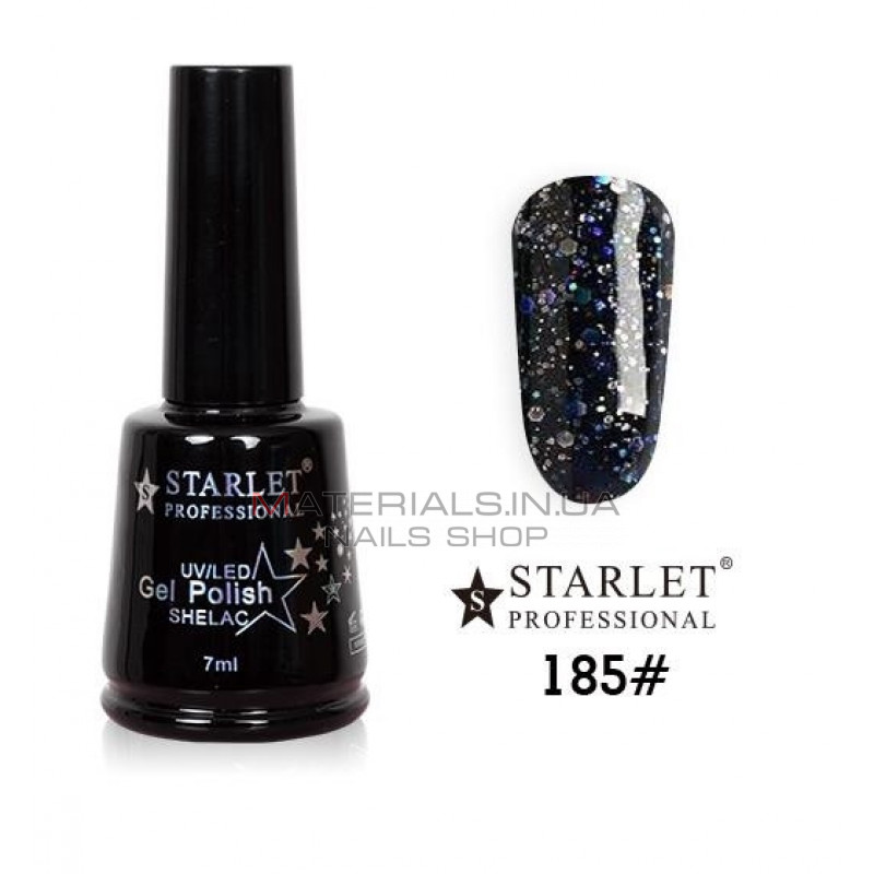 Гель-лаки Starlet Professional №185, "Галактика" Гель-лаки Starlet Professional №185, "Галактика"
