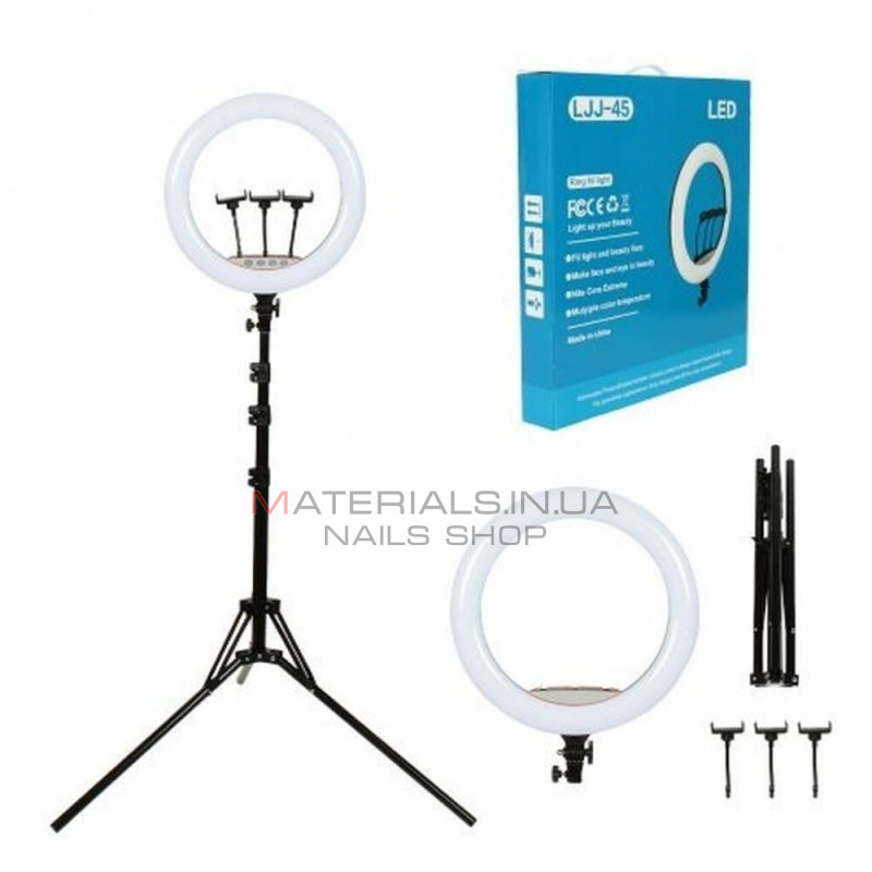 Лампа Кольцевая LED (45 cm) 256 Lights Rotary Switch LJJ-45 Лампа Кольцевая LED (45 cm) 256 Lights Rotary Switch LJJ-45