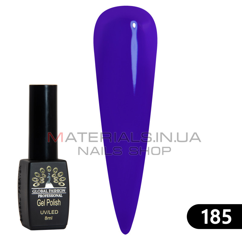 Гель лак BLACK ELITE 185, Global Fashion 8 мл