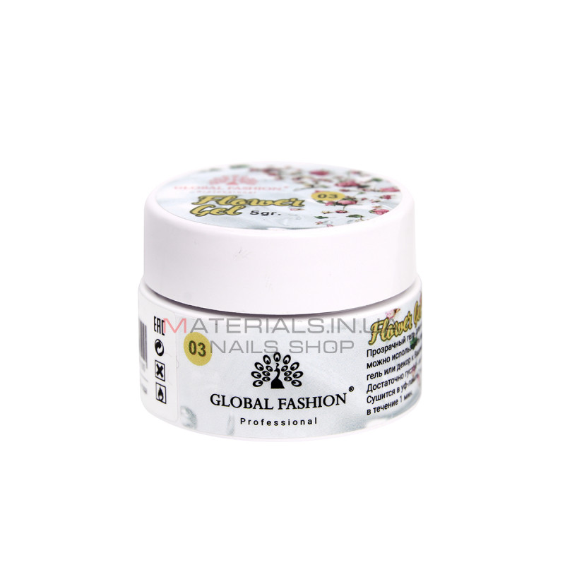 Гель із сухоцвітами 5 гр, Flower Gel 03 Гель із сухоцвітами 5 гр, Flower Gel 03