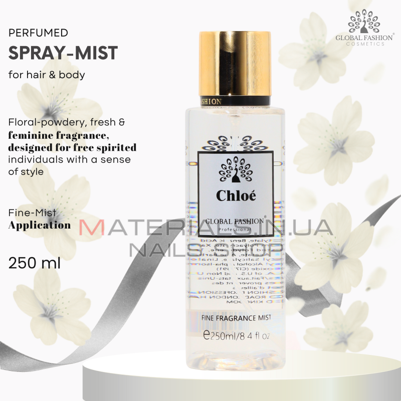 Мист для тела, Global Fashion, Chloe` , 250ml