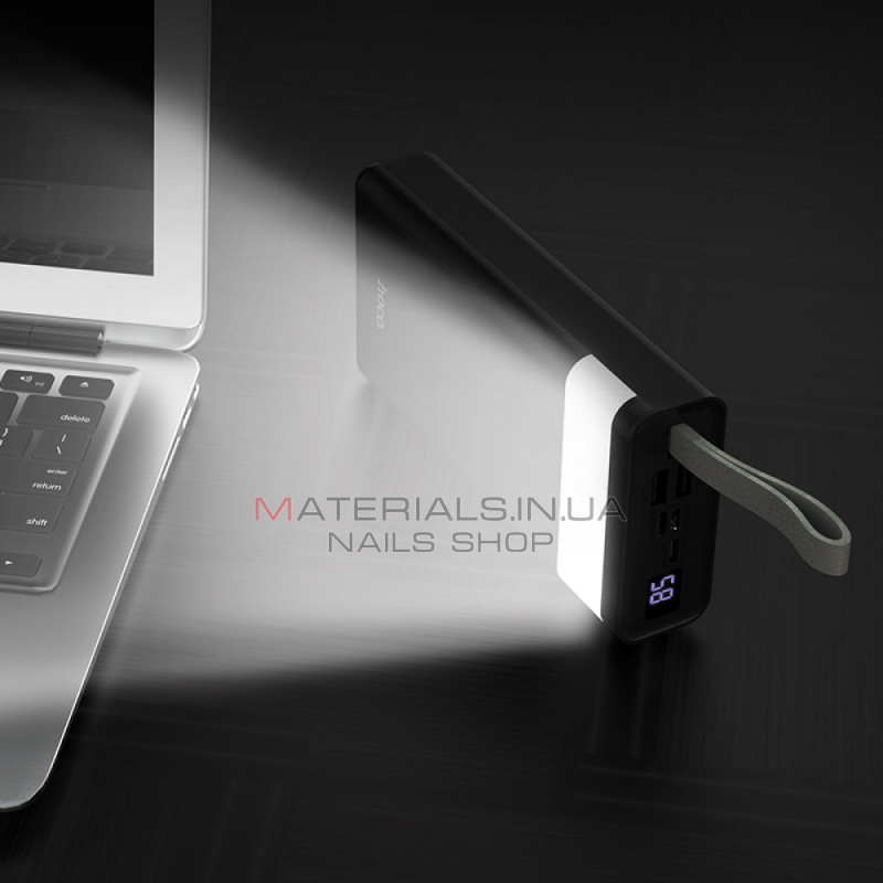 Power Bank 30000 mAh | Desk Lamp — Hoco J73 __ — Black