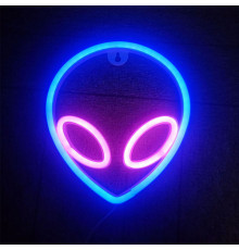 Ночной светильник Neon Sign — Alien