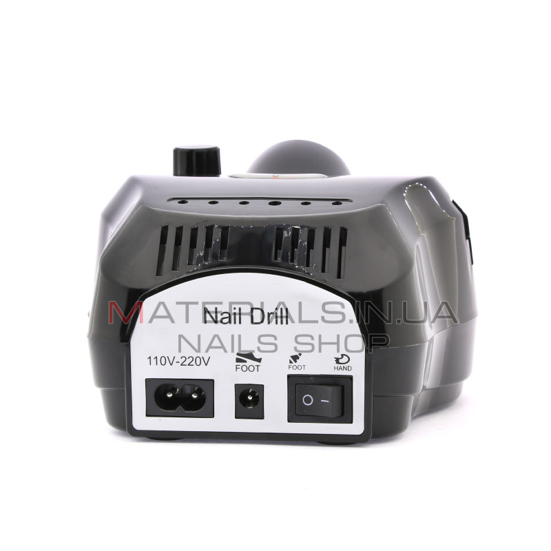 Аппарат для маникюра и педикюра BEE NAILS, 202D, с дисплеем, 65w, 45000 об, черный