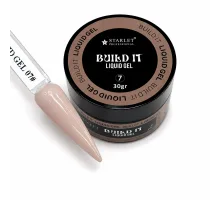 Гель для наращивания и укрепления ногтей Build It Liquid Gel Starlet Professional №07, 30г