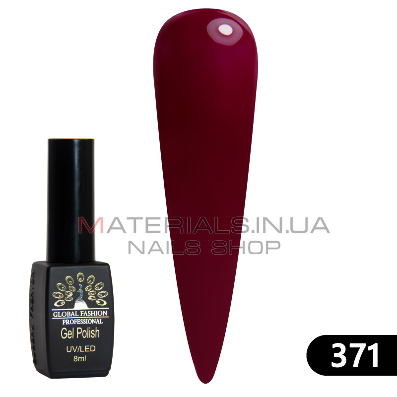 Гель лак BLACK ELITE 371, Global Fashion 8 мл