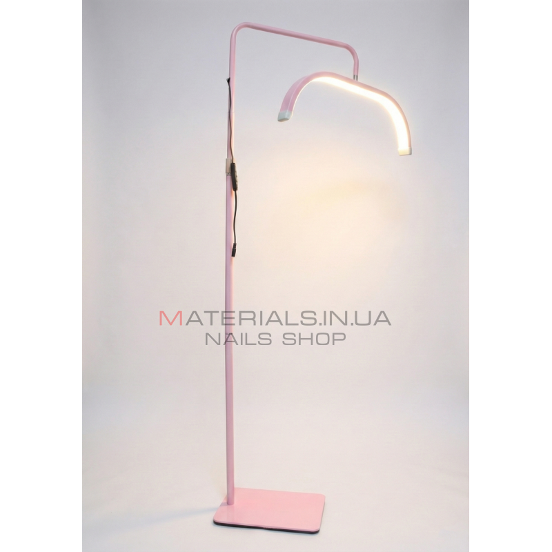 Безтіньова підлогова LED-лампа Smart MOON Light HD-M6X, 36 Вт, Рожева