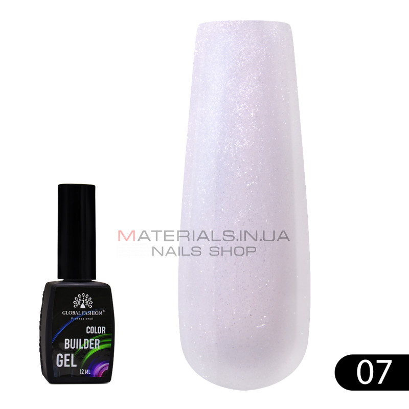 Кольоровий гель для нігтів Color Builder Gel 12 мл, 07 Кольоровий гель для нігтів Color Builder Gel 12 мл, 07