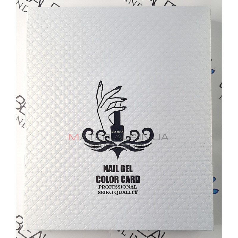 Палітра для гель-лаку на 120 кольорів nail gel color card Палітра для гель-лаку на 120 кольорів nail gel color card