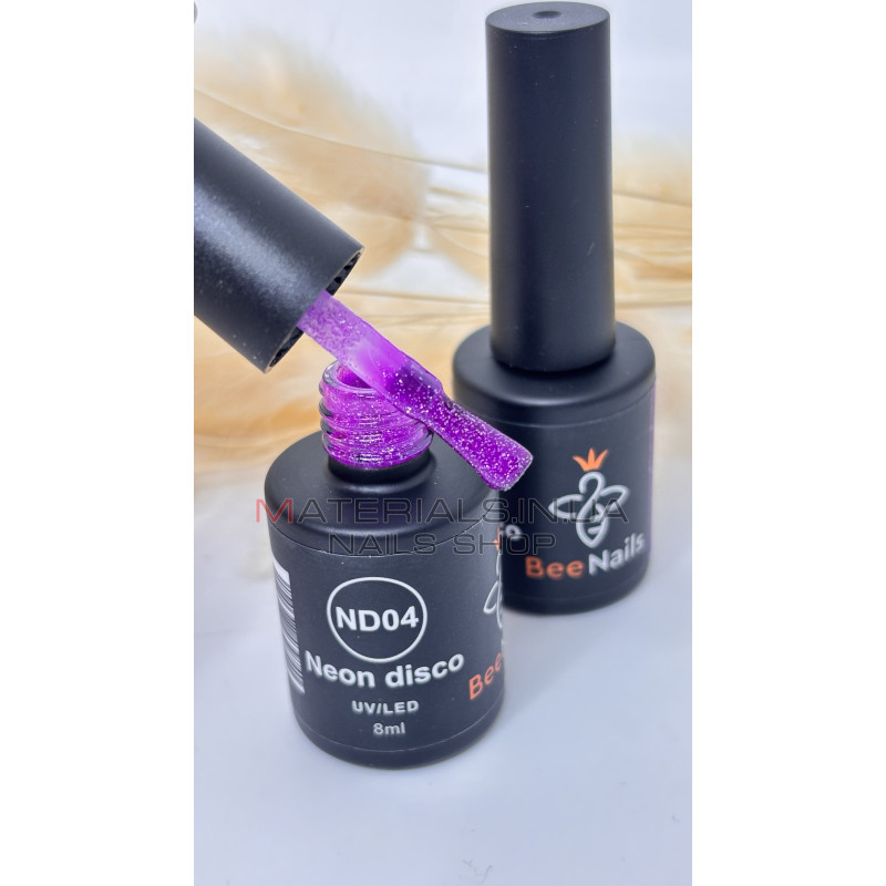 Гель лак Neon Disco Bee Nails №4 (8 мл) Гель лак Neon Disco Bee Nails №4 (8 мл)