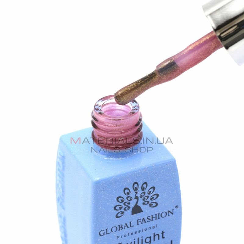 Гель лак Twilight Glitter 8 мл, 201 Гель лак Twilight Glitter 8 мл, 201