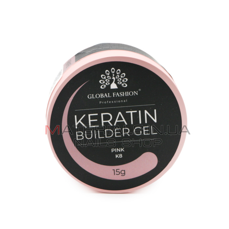 KERATIN BUILDER GEL, Global Fashion, 15 g, K8