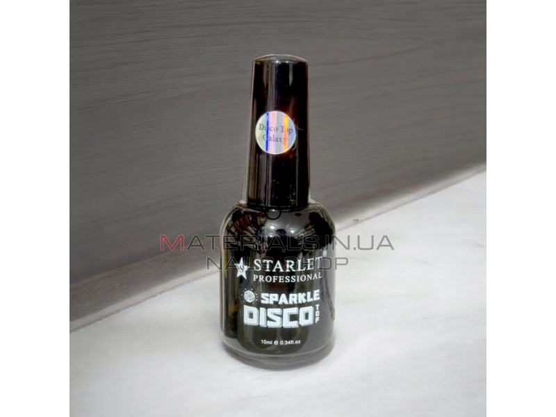 Финишное светоотражающее покрытие Starlet Sparkle Disco Top Galaxy 10ml