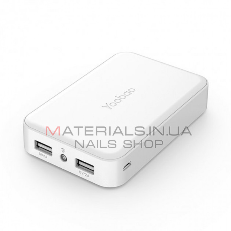 Power Bank Yoobao M5, 10000 мА·год — White