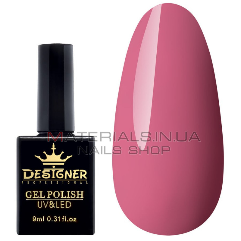Гель-лак Designer Nude pink - E131 "Цвітуча сакура"