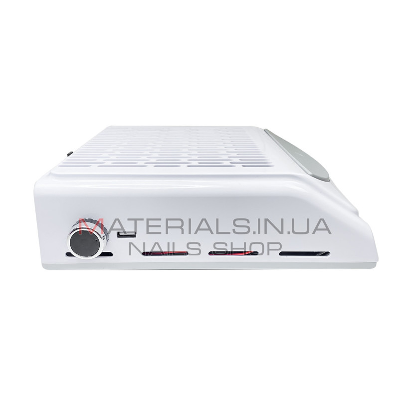 Витяжка для манікюру BQ 858-10 100W потужна професійна витяжка манікюрна, Біла