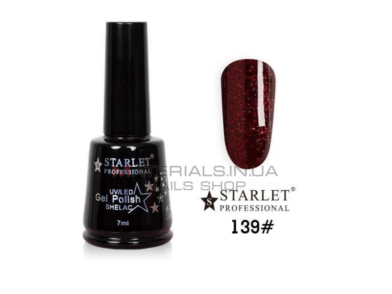 Гель-лаки Starlet Professional №139, "Зачароване яблуко "