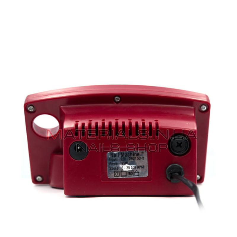 Фрезер для манікюру Drill pro DM-211 (ZS 602) 65 Вт 35 000 об, Червоний