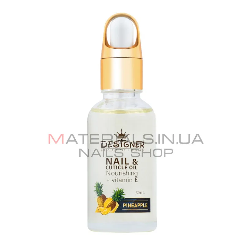 Масло для кутикулы 30 мл. (Ананас №1) - Nail&Cuticle oil от Дизайнер