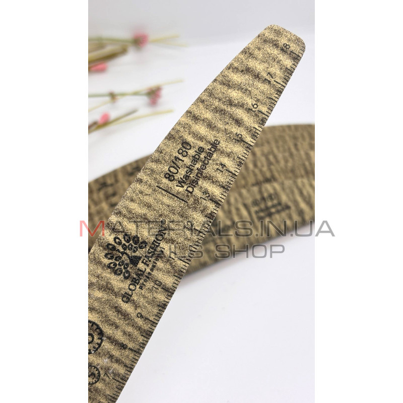 Упаковка пилок Global Fashion (color series) - лодочка 80/180 грит (25шт)