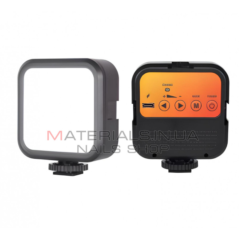 Накамерне LED-відеосвітло QX-F18, RGB