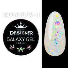 Galaxy Gel Глиттерный гель Designer Professional с блестками, 10 мл. GA-11
