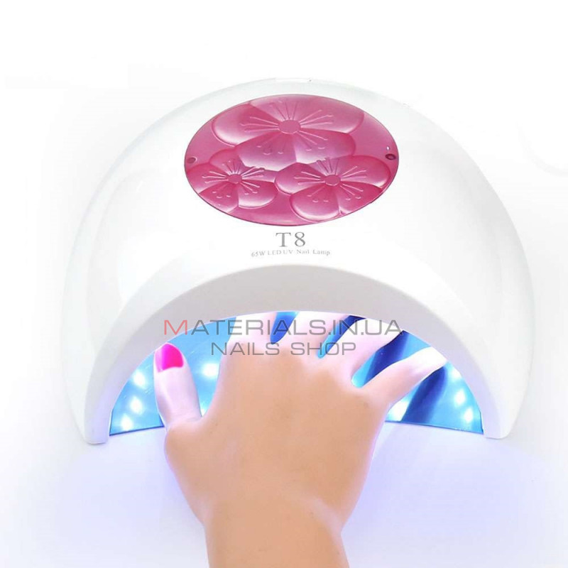 Гібридна лампа UV LED SUN T8, Рожева, 65 Вт Гібридна лампа UV LED SUN T8, Рожева, 65 Вт