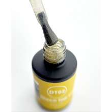 Disco Top Coat Bee Nails, DT02, 8мл (gold)