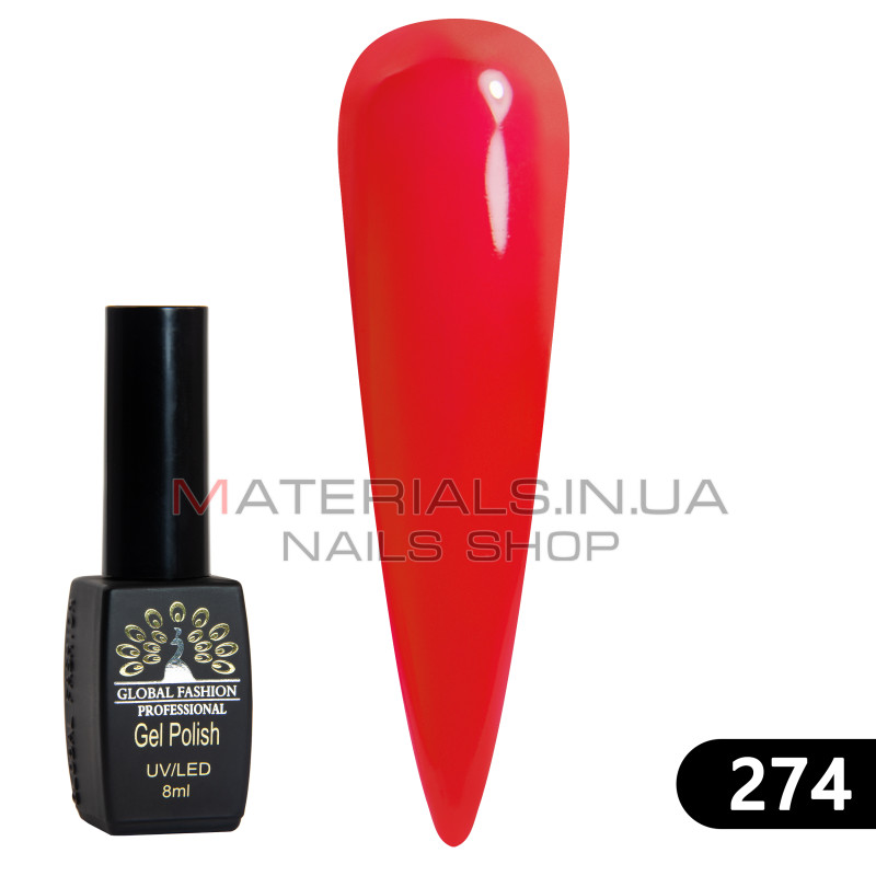 Гель лак BLACK ELITE 274, Global Fashion 8 мл