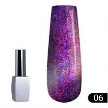 Гель лак кошачий глаз Fairy 8 мл, 06