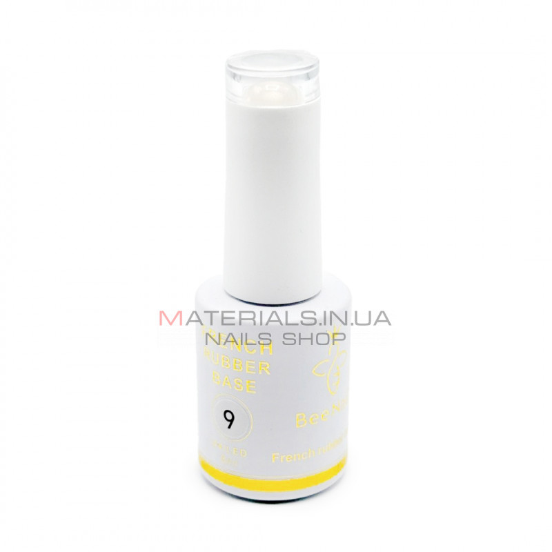 French Rubber base Hema free 09 Bee Nails, 8 ml French Rubber base Hema free 09 Bee Nails, 8 ml