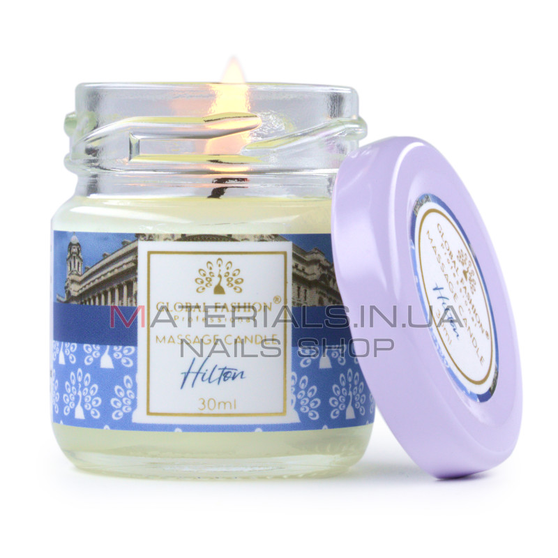 Масажна свічка Global Fashion, 30 ml, Hilton