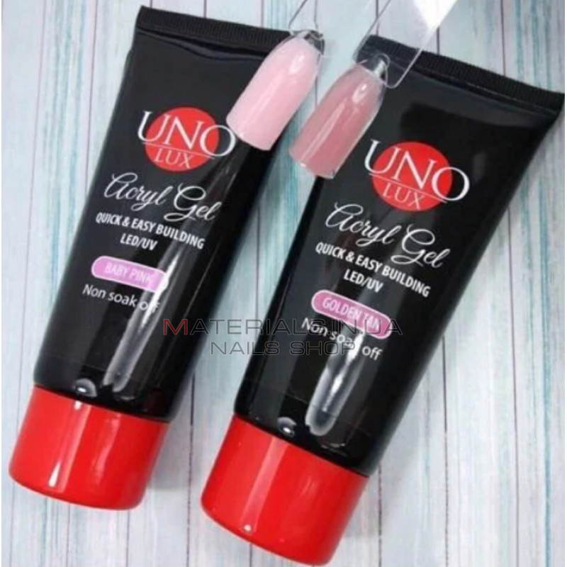 Полігель UNO LUX 30 мл Baby Pink Полігель UNO LUX 30 мл Baby Pink