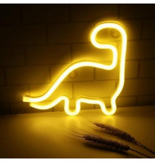 Ночной светильник — Neon Sign — Dino
