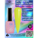 Кольорова френч база для гель лаку Global Fashion, Color French Base Coat 8 мл, 22