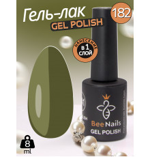 Гель лак для нігтів Bee Nails 8мл №182