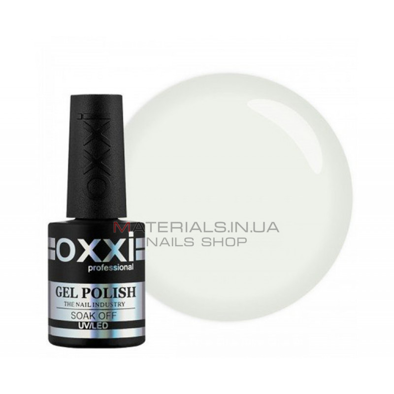 Камуфлююча база для гель-лаку OXXI Cover Base 10 мл №05 біла