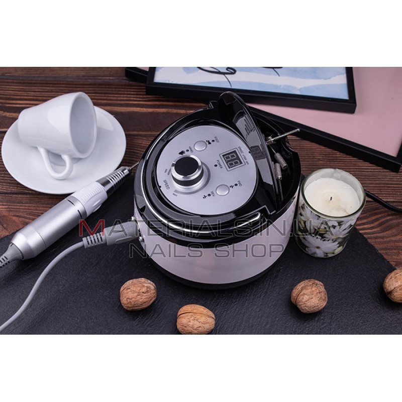 Фрезер для манікюру Nail Drill ZS-606, Білий