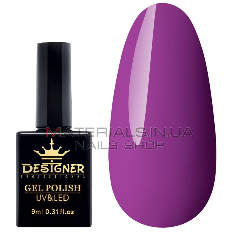 Гель-лак Designer Blueberry Pie - A17 "Глибокий фіолетовий"