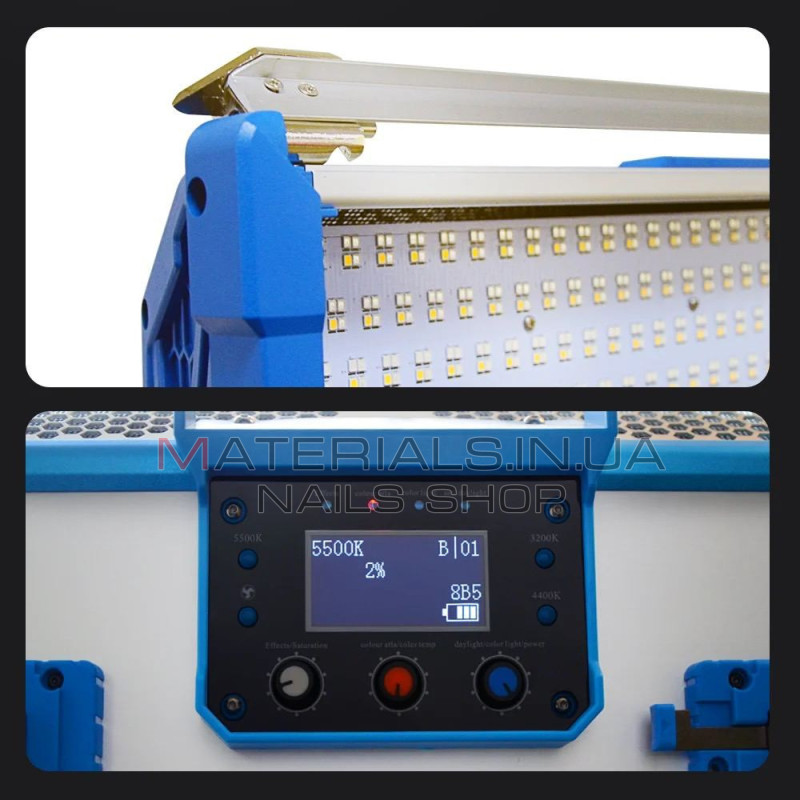 LED-відеосвітло Veron AI-3000Bi, 300 Вт, 3200-5600 K effective distance 30 м