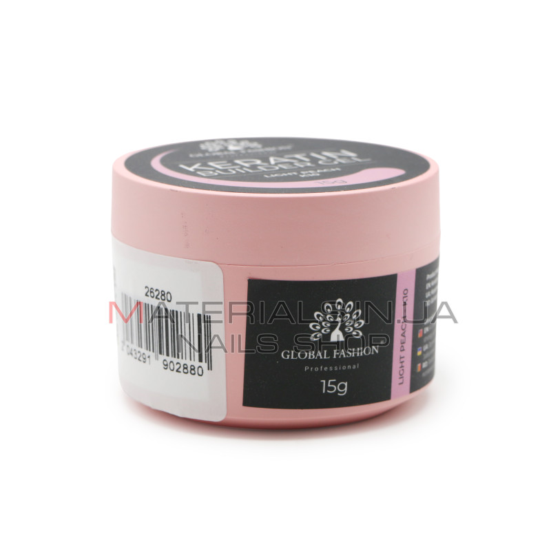 KERATIN BUILDER GEL, Global Fashion, 15 g, K10