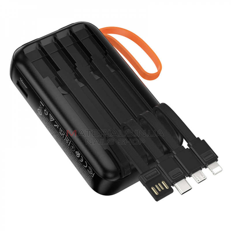 Power Bank 10000 mAh  Hoco J151 — Black Power Bank 10000 mAh  Hoco J151 — Black